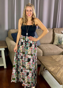 Country Garden Maxi Skirt