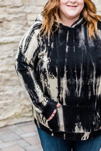 Load image into Gallery viewer, Black and Cream Hoodie