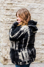 Load image into Gallery viewer, Black and Cream Hoodie