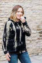 Load image into Gallery viewer, Black and Cream Hoodie