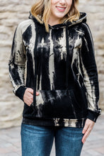 Load image into Gallery viewer, Black and Cream Hoodie