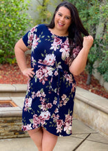 Load image into Gallery viewer, Walking In a Dream Floral Midi Dress