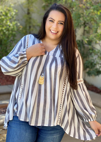 Sunday Afternoon Striped Tunic