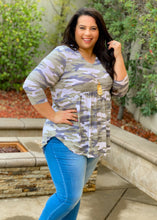 Load image into Gallery viewer, On The Hunt Babydoll Tunic