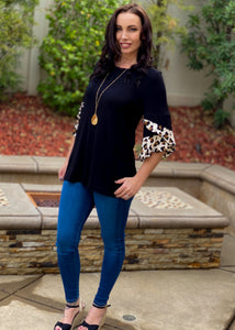 Take It All Ruffle Sleeve