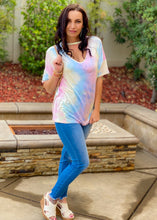Load image into Gallery viewer, Pastel Beauty Short Sleeve Top