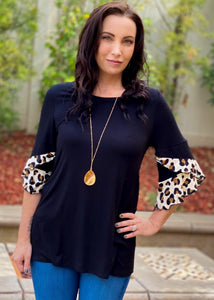 Take It All Ruffle Sleeve