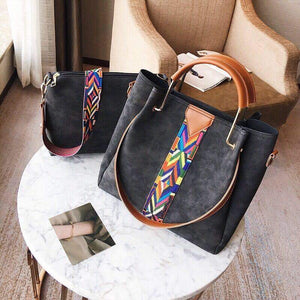 Guitar strap purse set