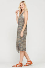 Load image into Gallery viewer, Racerback Camo dress