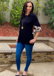 Take It All Ruffle Sleeve