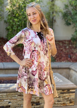 Load image into Gallery viewer, Boho Beauty Paisley Dress
