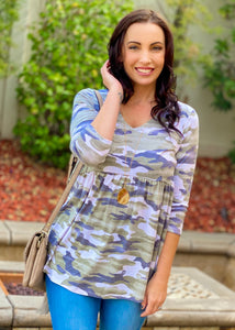 On The Hunt Babydoll Tunic