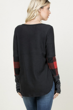 Load image into Gallery viewer, Against the Crowd Thumbhole Top