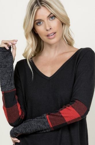 Against the Crowd Thumbhole Top