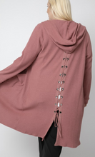 Load image into Gallery viewer, All Tied Up Hooded Cardigan
