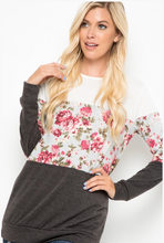 Load image into Gallery viewer, Hear You Calling Colorblock Long Sleeve Tee
