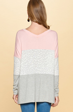 Load image into Gallery viewer, Without a Care Long Sleeve Colorblock