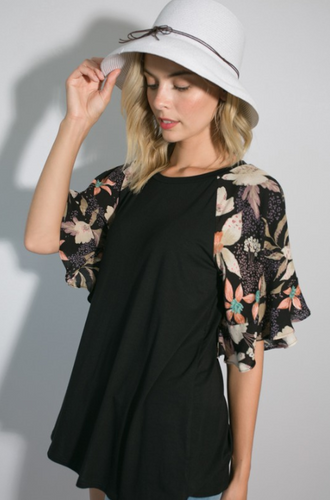 One of Those Ones Ruffled Short Sleeve