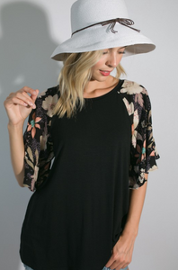 One of Those Ones Ruffled Short Sleeve