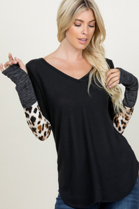 Against The Wild Thumbhole Top