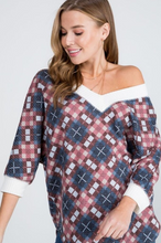 Load image into Gallery viewer, Diamond in The Rough Waffle Knit Top