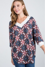 Load image into Gallery viewer, Diamond in The Rough Waffle Knit Top