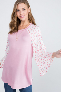 Spring Fling Wide Sleeve Top