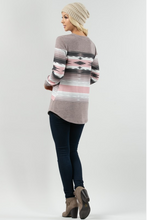 Load image into Gallery viewer, Soft Southwest Long Sleeve Waffle Top
