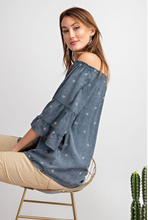 Load image into Gallery viewer, All Heart About It Off Shoulder Top
