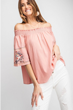 Load image into Gallery viewer, Free Spirit Off Shoulder Top