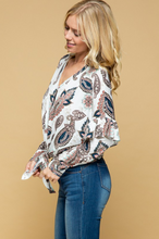 Load image into Gallery viewer, Headed Out West Paisley Button Down