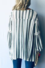 Load image into Gallery viewer, Sunday Afternoon Striped Tunic
