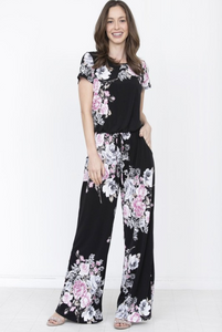 Take It Easy Floral Jumper