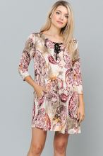 Load image into Gallery viewer, Boho Beauty Paisley Dress