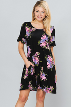 Load image into Gallery viewer, Spring Blooms Swing Dress