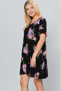 Spring Blooms Swing Dress