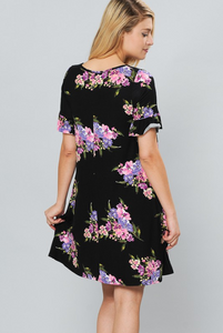 Spring Blooms Swing Dress