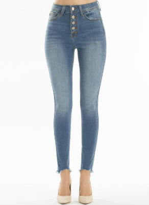 Button Me Up Kan Can Skinnies