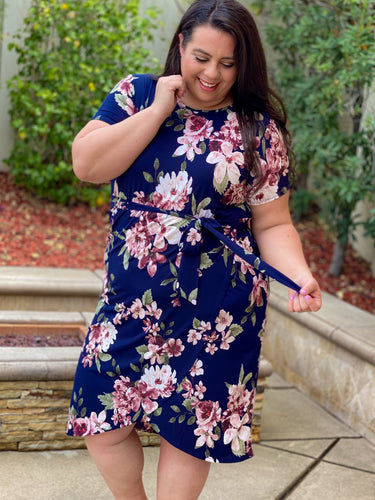 Walking In a Dream Floral Midi Dress