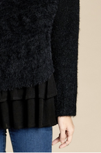 Load image into Gallery viewer, Be Your Best Layered  Ruffle Sweater