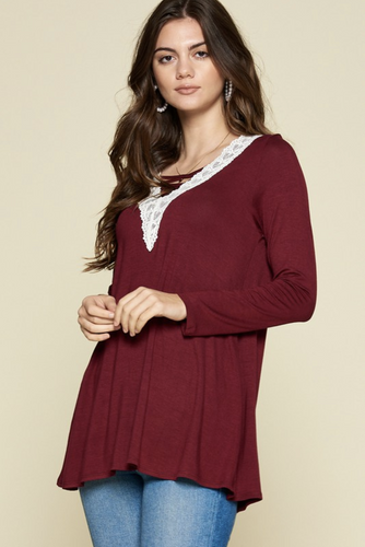 Been Here Waiting Criss Cross Tunic