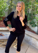 Load image into Gallery viewer, Chalky Hearts Off The Shoulder Top