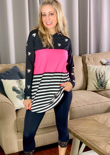 Neon Strikes Hoodie