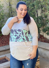 Load image into Gallery viewer, We&#39;re Mint To Be Color Block Tunic