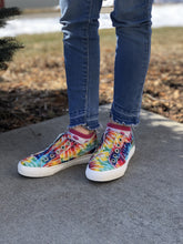 Load image into Gallery viewer, Toddler and Kids Tie Dye tennies