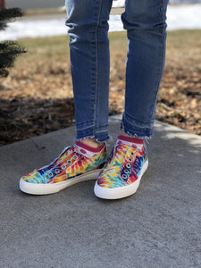 Toddler and Kids Tie Dye tennies
