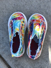 Load image into Gallery viewer, Toddler and Kids Tie Dye tennies