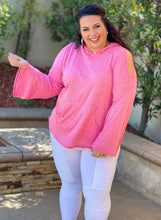 Load image into Gallery viewer, Just Between Us Cold Shoulder Hoodie