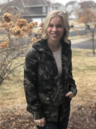 Camo canvas Jacket