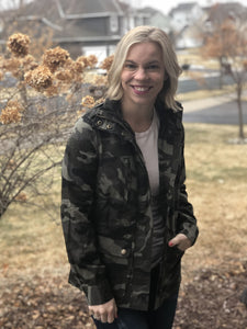 Camo canvas Jacket